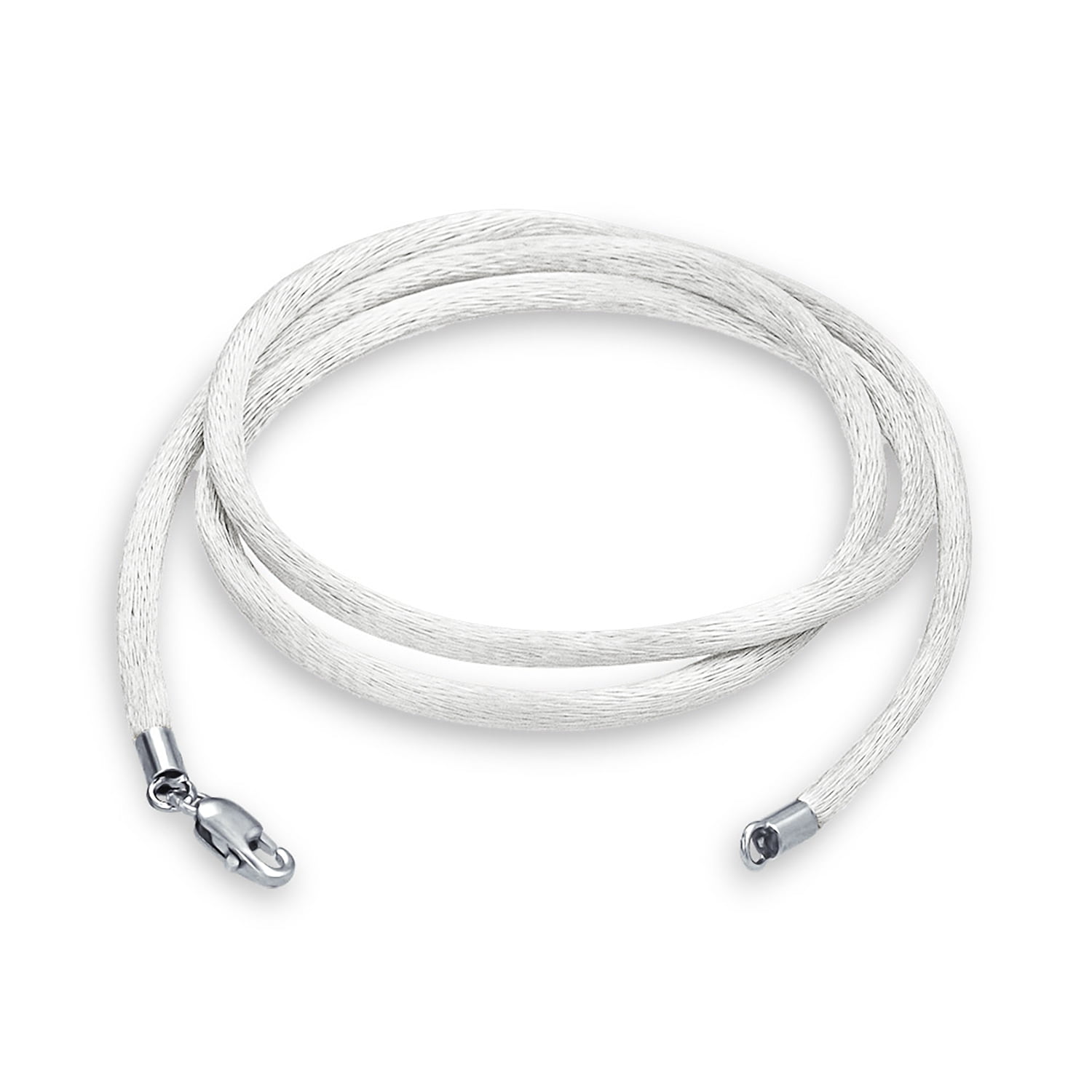 Extra thin satin necklace cords 14-36 inches