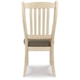 thumbnail image 4 of Signature Design by Ashley Bolanburg Upholstered Dining Room Chair, Set of 2, Antique White, 4 of 8