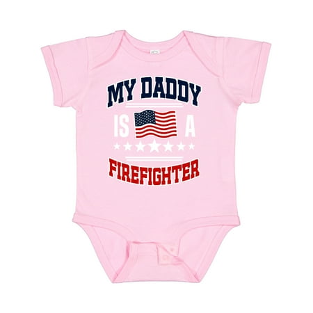 

Inktastic Daddy is a Firefighter Gift Baby Boy or Baby Girl Bodysuit