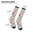 thumbnail image 5 of Balery Skull And Flowers Fun Novelty Socks Men'S Women'S Crew Socks Funny Crazy Novelty Socks Quirky And Cool Socks, 5 of 9