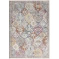 thumbnail image 1 of All-Over Floral Distressed Turkish Oriental Area Rug, 1 of 5