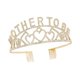 thumbnail image 5 of Corona Diadema Madre a Corona Día de la Madre Elegante Regalo del Día de la Madre Diadema Corona de diamantes de imitación para deshierbe Cumpleaños, 5 of 8