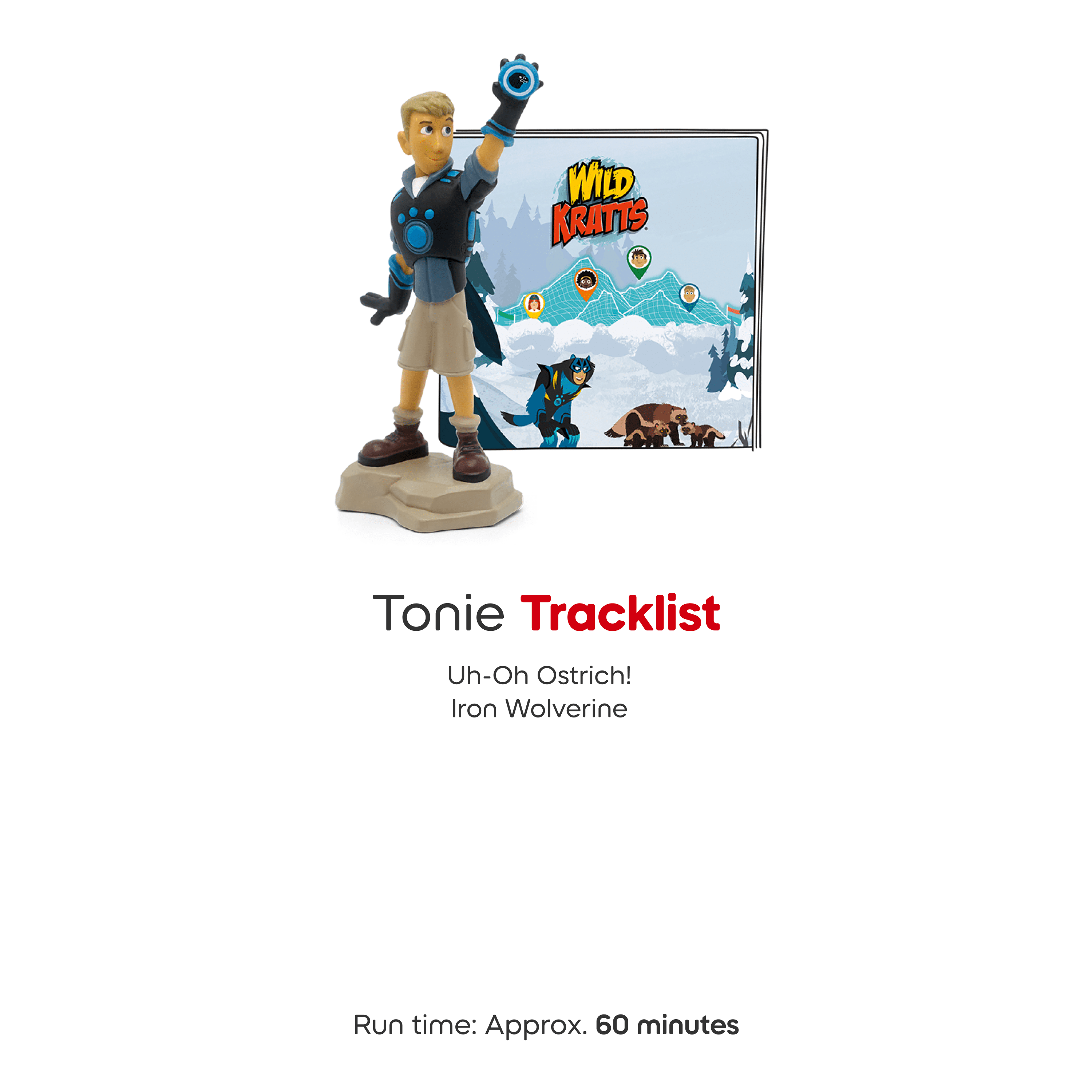 tonies Wild Kratts: Martin Audio Play Figurine (English Only)