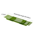 thumbnail image 4 of Shower Tub Bath Tub Tray Table Durable Non-slip Bathtub Caddy Fits Most Extendable Bath Bathtub,transparentgreen, 4 of 6