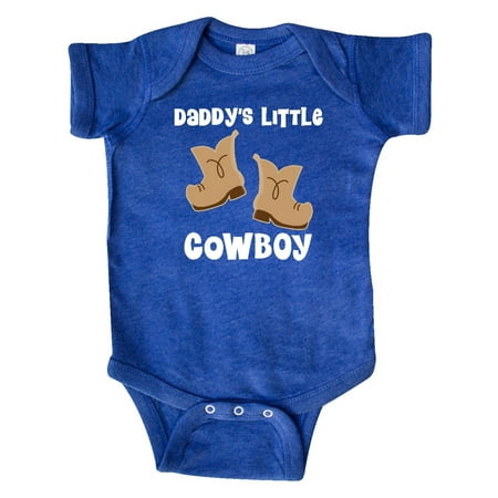 Daddys Little Cowboy Western Boots Boys Infant