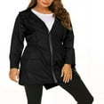 thumbnail image 1 of Imperméable Léger pour Femmes Veste Imperméable à Capuche Veste de Randonnée en Plein Air Vestes de Pluie Longue Active Rainwear, 1 of 8