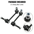 thumbnail image 7 of 2pcs Front Sway Bar Links K90677 K90683 Stabilizer Link Suspension Kit for Toyota 4Runner 2003-2021 FJ Cruiser Black, 7 of 7