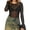 Black, variant on Mesh Tops for Women Sheer Lace Long Sleeve Shirts Sexy Y2k See Through Party Club Blouse