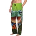 thumbnail image 6 of Sikiie Tree Frog Pajama Pants Men, PJ Bottoms, Sleep & Lounge Pants-Small, 6 of 6