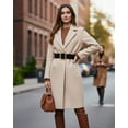 thumbnail image 6 of Maikun Women Wide Belts for Ladies Thick Suede Belt with Gold Buckle Black Belt for Women, 6 of 6