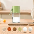 thumbnail image 6 of Salt Dispenser with Push-Button Control - Quantitative Seasoning Bottle, Moisture-Proof, Square Glass Jar, Precise Sodium Chloride Control, Kitchen Spice Container, Food-Grade, Visible Capacity, 6 of 6