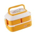 thumbnail image 3 of DOLITY Children Lunch Box Lightweight Food Containers for Fishing Dining Out Office Yellow, 3 of 7