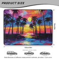 thumbnail image 7 of Yuyamidu Sunset Palm Tree Car Trunk Mat 29" x 39", Non-slip Cargo Liner Full Protection Fits Most Cars SUV for Women, 7 of 7