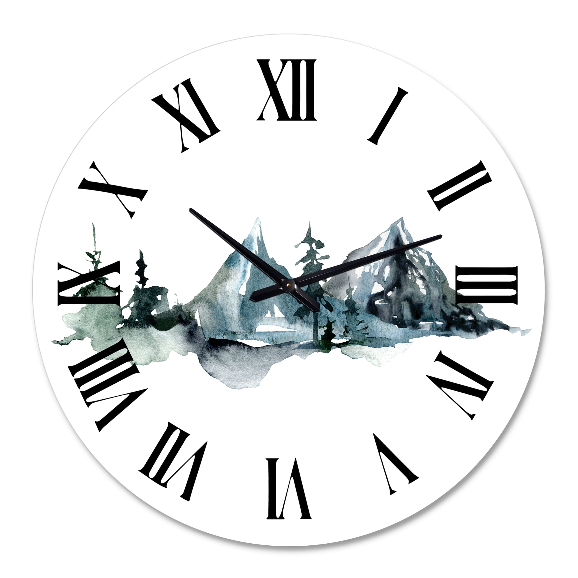 Designart 1 in Quartz Modern/Contemporary Wall Clock