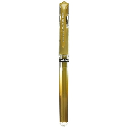Acrylic Gold Pens - Uni-Ball SAN - Uniball Gel Impact Pen 1.0 mm Metallic Gold (60767)