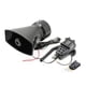 thumbnail image 1 of Megáfono para automóvil Bocina de alarma de 7 tonos 12V 110dB Altavoz alto Alarma de incen Abanopi Tono de alarma, 1 of 6