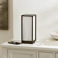 thumbnail image 5 of SAFAVIEH Adel 12 in. Modern Black Iron USB Port Table Lamp with White Cotton Shade, 5 of 6