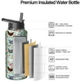 thumbnail image 3 of 32oz Cat-Themed Insulated Water Bottle with Handle & Straw, Stainless Steel Travel Tumbler, Ideal Gift for Women - Birthday, Mother’s Day, Christmas, 3 of 6