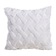 thumbnail image 4 of año / Decoraciones navideñas Funda de almohada cuadrada decorativa de suave de ín Funda de almohada, Decoración para hogar para f Blanco Soledad Funda de almohada de terciopelo, 4 of 5