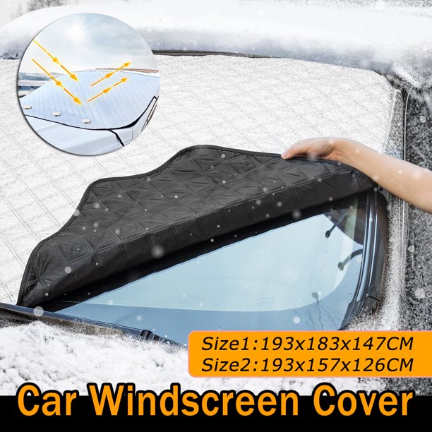 Car Windshield Snow Cover Frost Shield Car Windscreen Cover Snow Ice Protection Snow