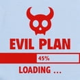 thumbnail image 2 of CafePress - Evil Plan Loading Infant Bodysuit - Baby Light Bodysuit, Size Newborn - 24 Months, 2 of 4