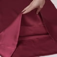 thumbnail image 4 of Unique Bargains Silk Pillowcase for Hair 1Pcs Burgundy Travel, 4 of 8