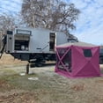 thumbnail image 5 of CLAM Quick-Set Screen Tent Wind & Sun Panel, Accessory Only, Plum (3 Pack), 5 of 7
