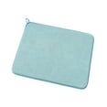 thumbnail image 2 of Kitchen Countertop Absorbent Mat | Water-Absorbing Drying Pad Non-Slip Polyester | Heat Resistant Table Protector 30x40cm or 45x60cm | Quick Dry, Easy Clean, Blue/Gray/White, 2 of 6