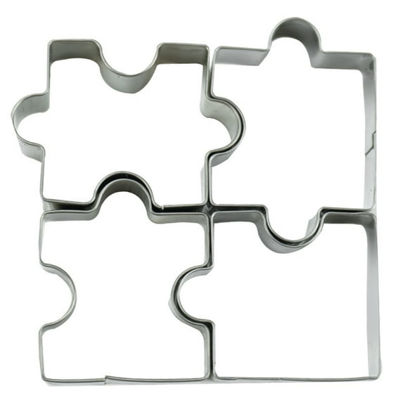 Clearance! Zainafacai Easter Cookie Cutters Home Vegetable Cutting Die Diy Baking Cookie Cookie Cutter Puzzle Cook Kitchen Gadgets Silver