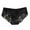 Black, variant on Underwear Women Briefs Women's Solid Color Lace Cotton Crotch Interest Low Waist Thong Underwear Ladies Underwear Black S