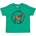 thumbnail image 3 of Inktastic Future Goat Farmer with Cute Goats and Hoof Prints Boys or Girls Baby T-Shirt, 3 of 5