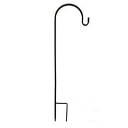 Moocorvic Bird Feeder Pole Shepherds Hooks for Outdoor Plant Hangers Outdoor,Hook Garden Stake Plant Stand Hanger for Outdoor Flower Basket,Bird Feeder Hanger Weddings Decor 3ft