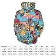 thumbnail image 2 of Aggretsuko Hoodie 3D Print Pullover Hooded Long Sleeve Sweatshirts Tops Blouse with Pocket for Mens Womens, 2 of 8