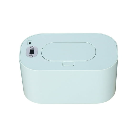 Advancent Calentador para toallitas de bebé, tapa para prevención de humedad, botón de fácil extracción, botón para abrir y facilitar Electrodomésticos verde