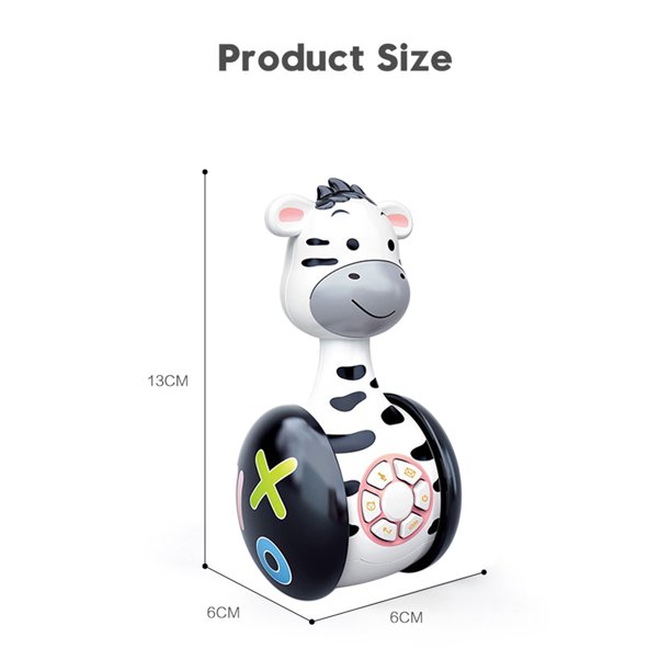 Cute Animal Baby Development Toys Interactive Funny Musical Wobbler Regalos infantiles Ndcxsfigh libre de BPA
