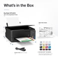 thumbnail image 7 of Epson EcoTank ET-2410 Wireless All-in-One Color Supertank Printer with up to 3 Years of Ink, Refillable Tanks, Perfect for Home, 11 PPM, Built-in Scanner – Black, 7 of 7