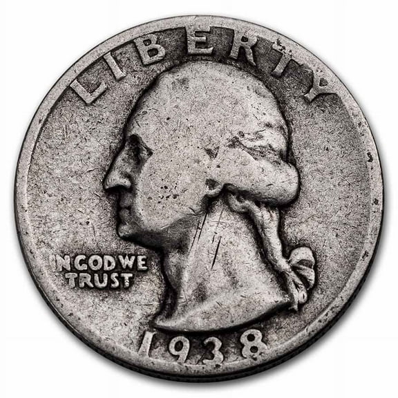 1938-S Washington Quarter Good/Fine