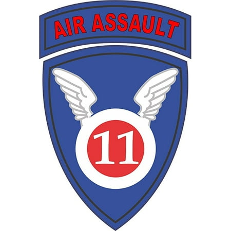 - MAGNET 11th Airborne Division Air Assault 5.5 Inch Magnetic Sticker Decal