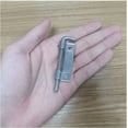 thumbnail image 5 of Bisagra de pasador plano de acero inoxidable 304 2 uds pestillo de resorte Hardware, 5 of 5