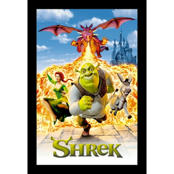 SHREK - 11x17 Framed Movie Poster