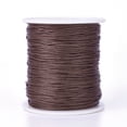 thumbnail image 1 of EIGTHTAIL 1Roll Waxed Cotton Thread Cords Green Yellow 1mm 10.93 yards(10m)/roll, 1 of 3