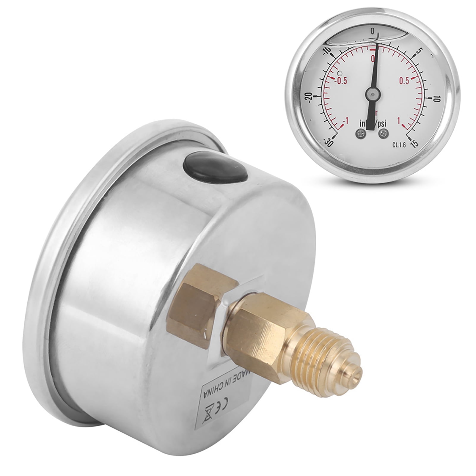 Pressure Gauge Vacuum Pressure Gauge TSPGGZ6041bar 1/4 BSP Y60 Radial