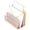 Rose Gold, variant on Metal Mesh Mail Sorter Organizer Countertop Paper Sorter for Desk with Three Tiers Letter Organizer and Outgoing Mail Holder