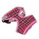thumbnail image 2 of Pet Dog Puppy Plaid Mesh Arnés ajustable Ropa Talla S Rosa Zulema Arnés del perro, 2 of 8