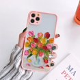 thumbnail image 3 of Retro Oil Painting Flower Phone Case For iPhone 11 12 Pro Max 15 Pro Max 13 12 Mini X XR XS SE 2020 8 7 Plus 14 Plus Covers, 3 of 5
