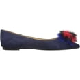 thumbnail image 2 of Franco Sarto Women's Sukie Ballet Flat Midnight Blue 9M, 2 of 5
