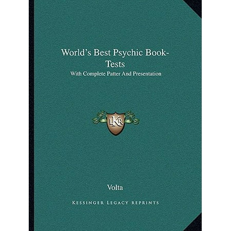 World's Best Psychic Book-Tests : With Complete Patter and (Best Love Psychic On Keen)