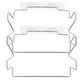 thumbnail image 1 of Solicador de bolsas de basura portátil de 2 pcs soporte de bolsa de basura de acero inoxidable para casa, 1 of 5