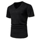 thumbnail image 1 of pstuiky camisetas para hombre, Camiseta de manga corta con cuello en V y estampado liso para hombre ropa de hombre xl, 1 of 8