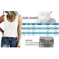 thumbnail image 5 of MOSHU Henley Women Tank Tops Ribbed Summer Tops Button Down Sleeveless Shirts, 5 of 7